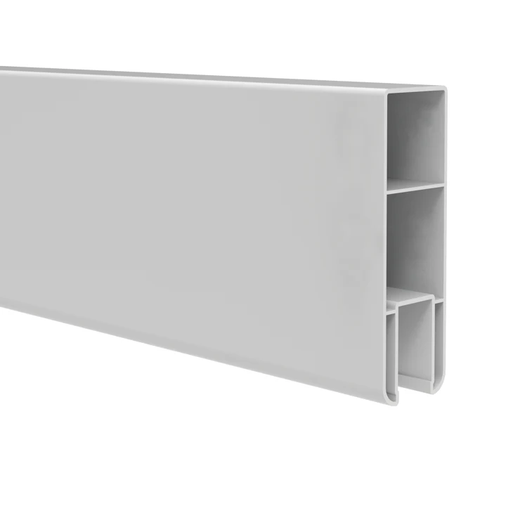 Deco manufacturer rail profile reference shown in white